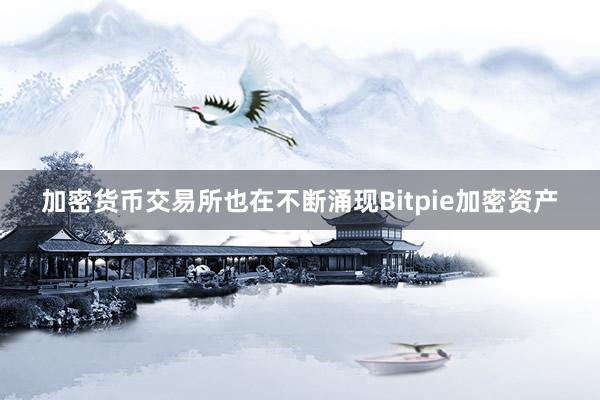 加密货币交易所也在不断涌现Bitpie加密资产